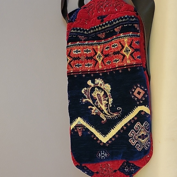 Bohemian Multicolor Crossbody Bag - Picture 6 of 12